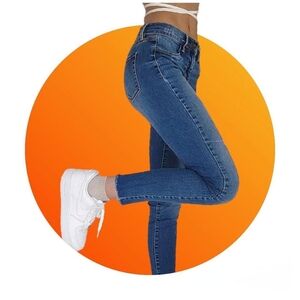 PACSUN midwash Ankle Jeggings